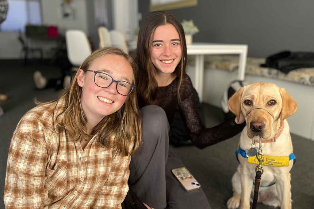 Students at CU Boulder Hillel