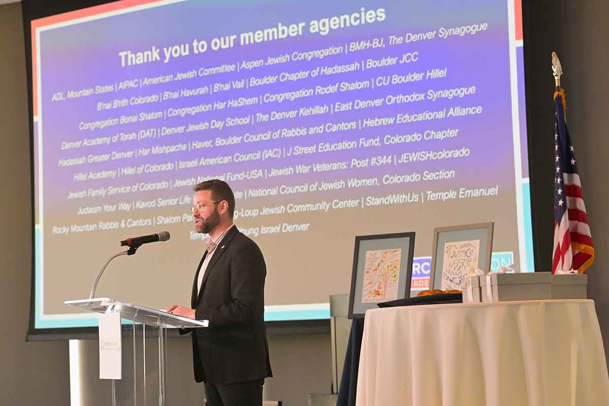 Jules Kramer at 2025 JCRC Luncheon