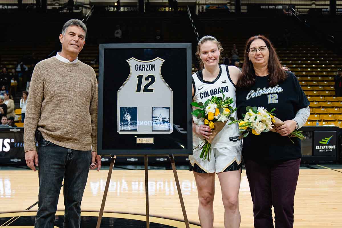 Lior Garzon, CU Women's Basketball