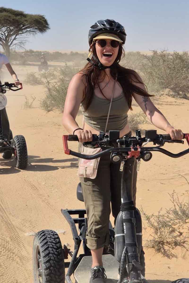 Lauren Hughes on YAD Ramat HaNegev Exchange