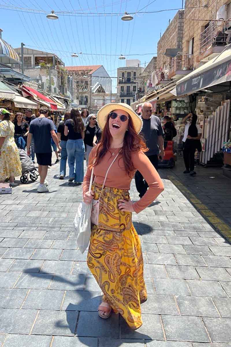 Lauren Hughes on YAD Ramat HaNegev Exchange