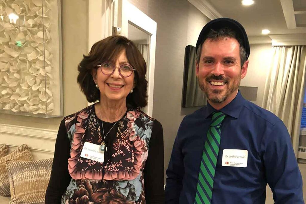 Dr. Jeanne Abrams and Dr. Josh Furman