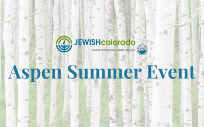 JEWISHcolorado Aspen Summer Event 2026