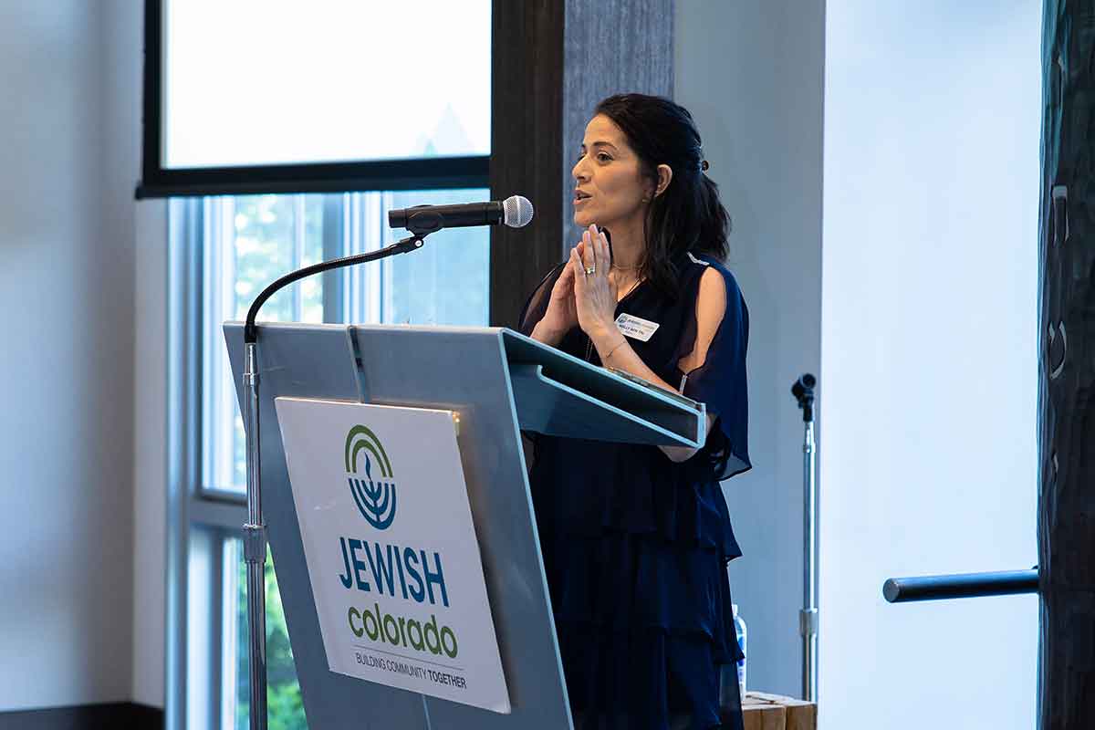 Nelly speaks at JEWISHcolorado's Aspen Summer Event 2024