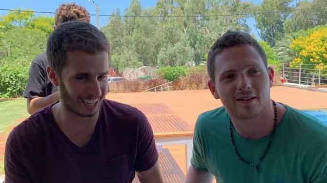Hadar Kama and Ilay Zisser