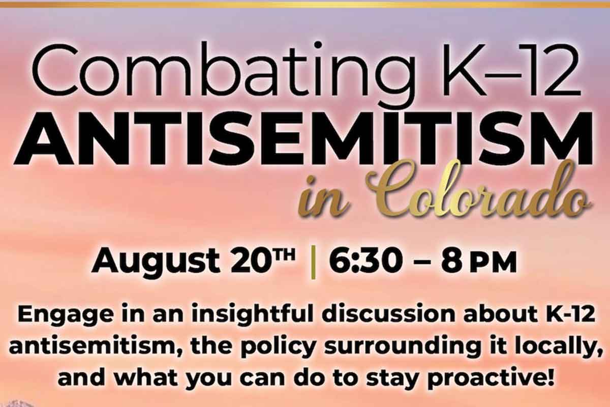 Combatting K-12 Antisemitism in Colorado