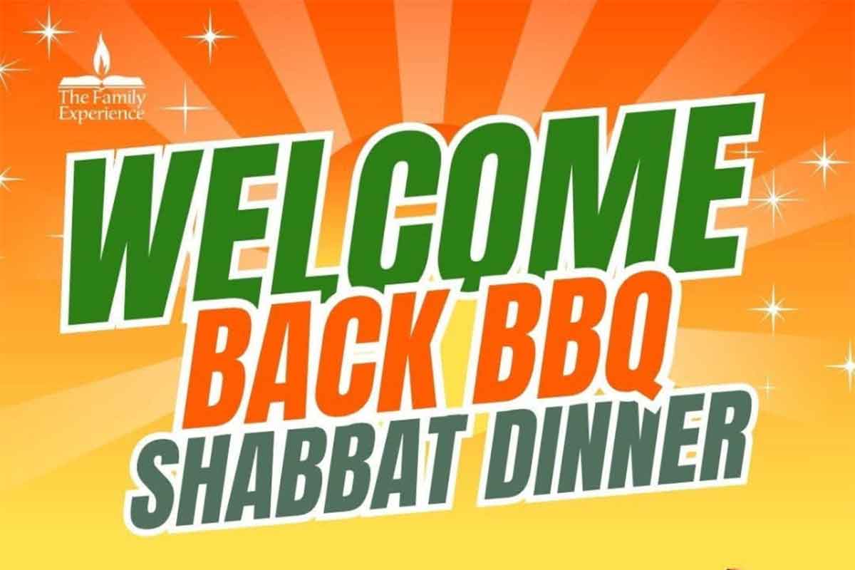 Welcome back BBQ Shabbat