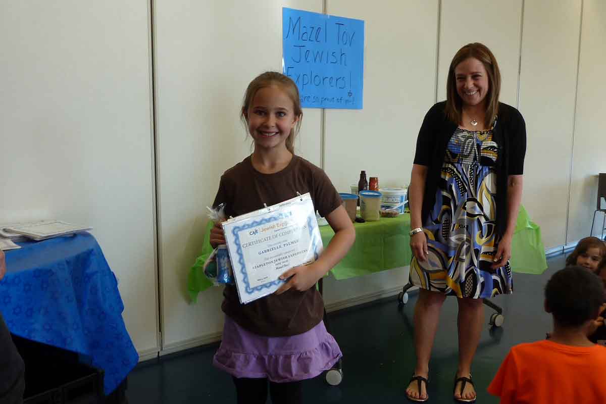 Gabrielle in Jewish Explorers