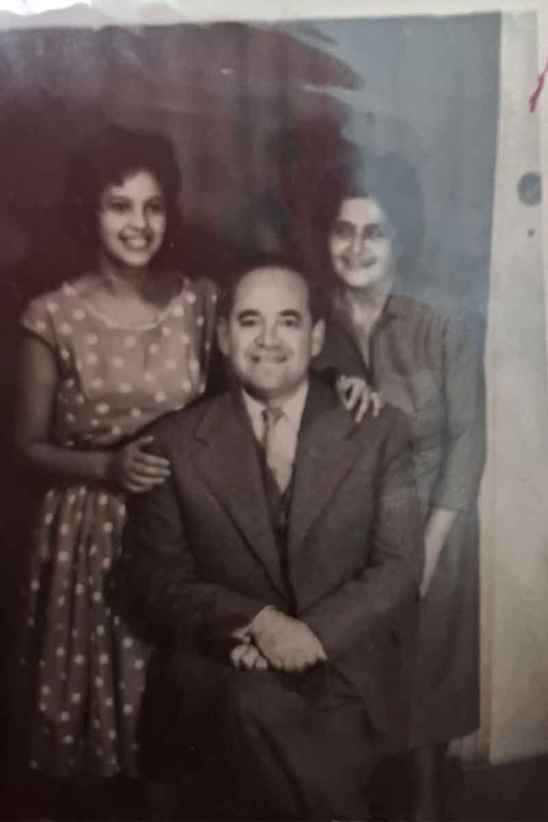 Alma’s grandmother Ella and her parents in Romania