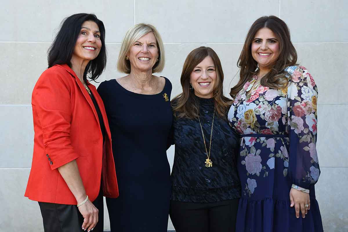 Lisa Mintz at 2024 Lion/Pom Luncheon