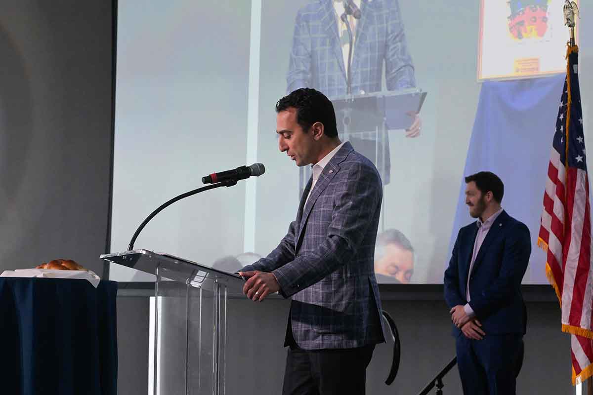 David Farahi at 2024 JCRC Luncheon