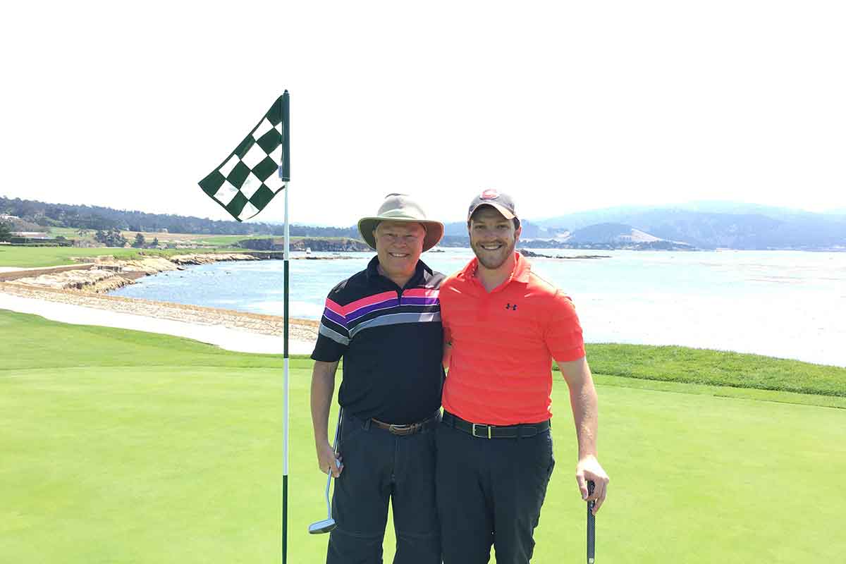 Barry Curtiss-Lusher and Ben Lusher