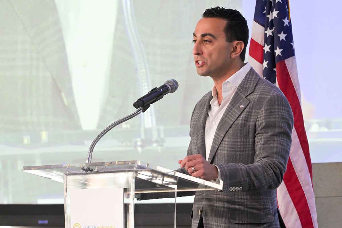 David Farahi speaks at 2026 JCRC Luncheon