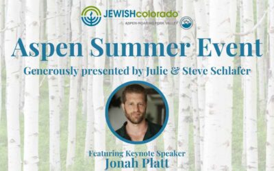 JEWISHcolorado Aspen Summer Event 2026