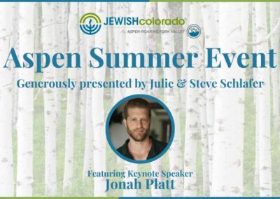 JEWISHcolorado Aspen Summer Event 2026
