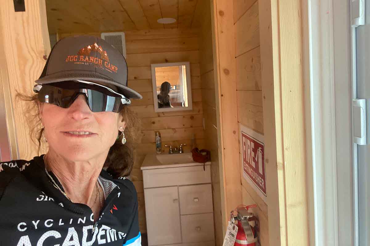 Melinda Goldrich with Ranch Camp completed project