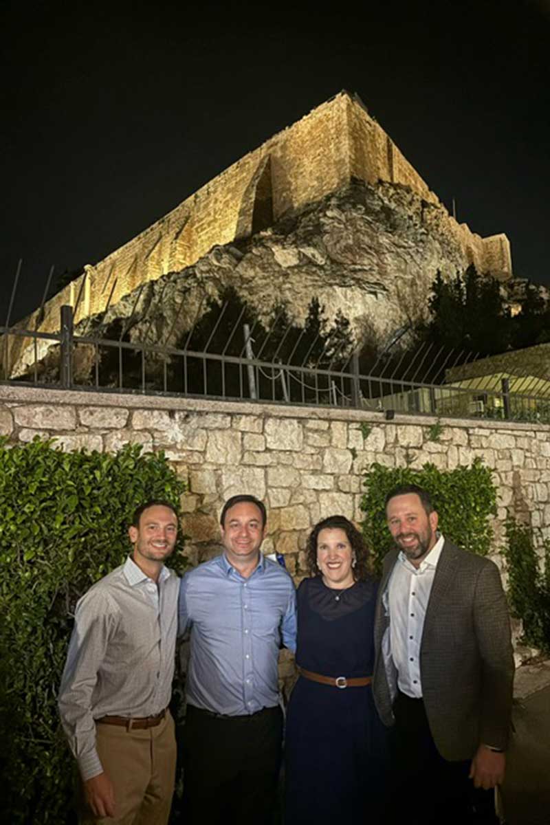 Lou Engleberg, Steven Paletz, Rachel Silvestain, and Loren Knaster