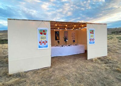 Company celebrates 30 years of sukkah kits by helping those who cannot afford a sukkah