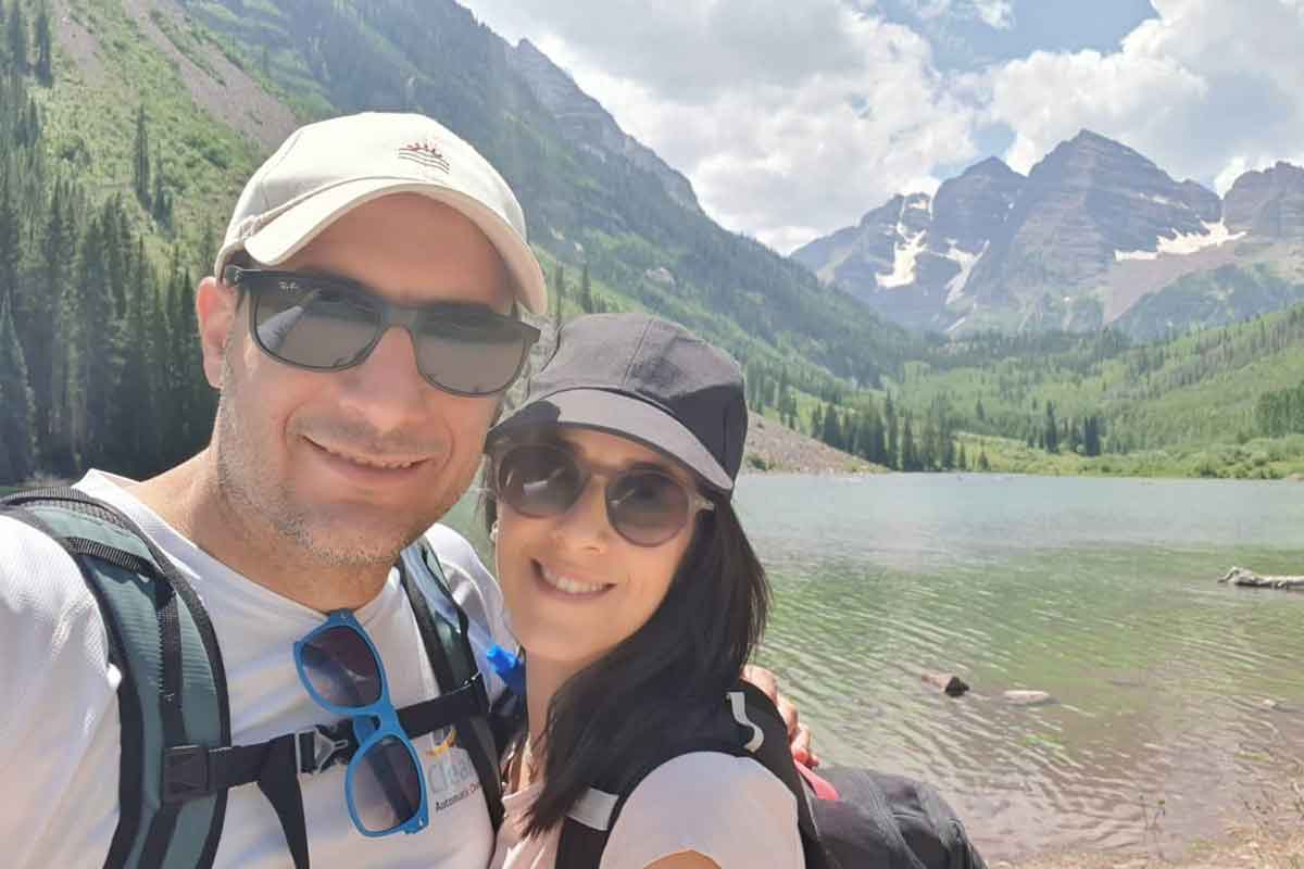 Nelly and Rotem in Aspen