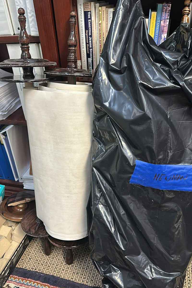 Torah scrolls from Mississippi