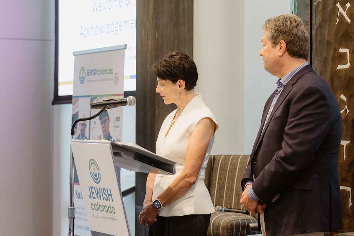 Renee Rockford and Neil Oberfeld at 2026 Aspen Summer Event