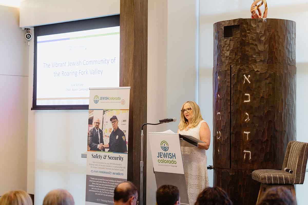 Julie Schlafer at 2026 Aspen Summer Event