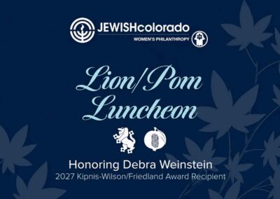 JEWISHcolorado Women’s Philanthropy Lion/Pom Luncheon