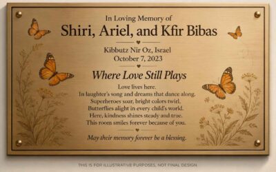 Comforting Children as a Salve for 10/7